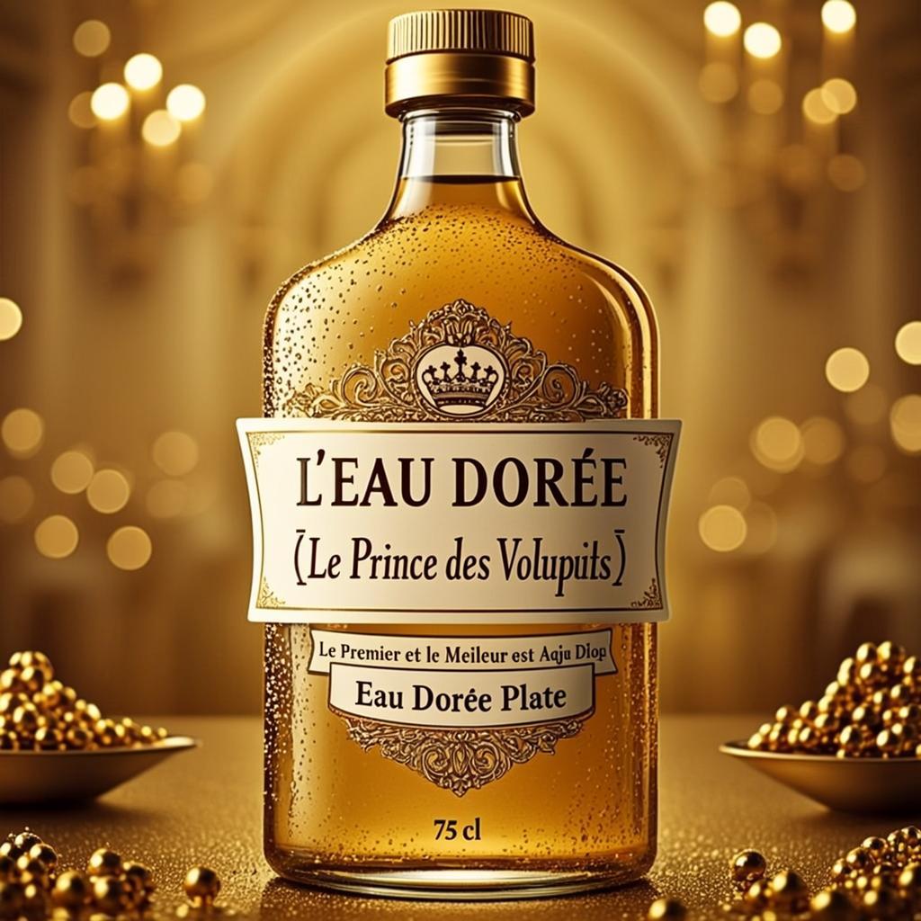 Création vedette — L'EAU DORÉE